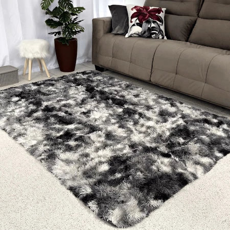 Tapete Shaggy Peludo 2,00x1,50 m – Altura 4 cm para Sala