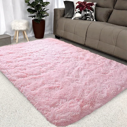 Tapete Shaggy Peludo 2,00x1,50 m – Altura 4 cm para Sala