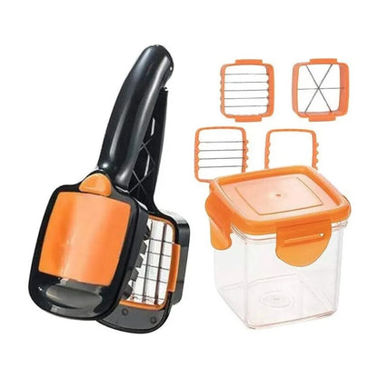 Cortador 5 em 1 para Legumes, Frutas e Verduras – Nicer Dicer